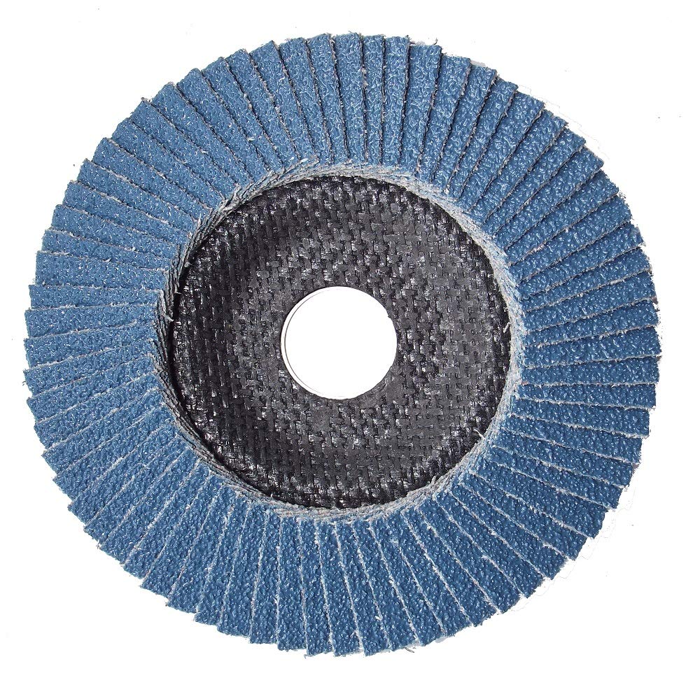100 pieces of Feroflex® professional quality flap discs flap discs grinding discs grinding mop wheels 125 mm grit 40