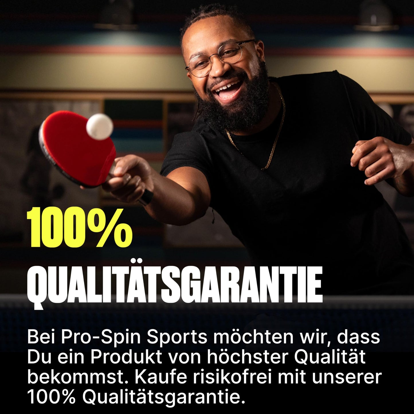 PRO SPIN Table Tennis Balls Elite Series - White Premium Table Tennis Balls 3 Stars | High-performance 40+ ABS balls at tournament level | Perfect roundness, Perfect spin | Precise bounce | Durable