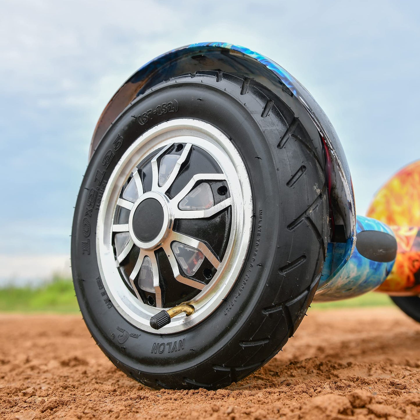 10 x 2.125 10" tire Smart 2-wheel scooter 10-inch unicycle