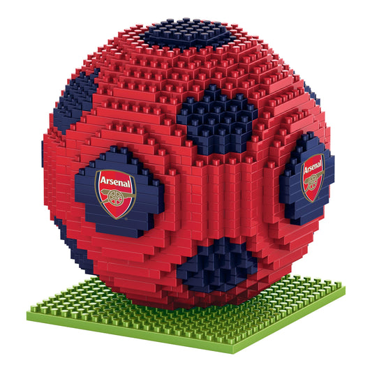 Arsenal Brxlz 3D Soccer Ball Building Kit (687 pieces)