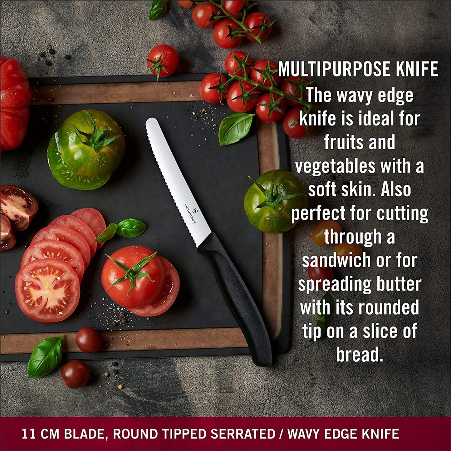 Victorinox 3-piece Vegetable Knife Set Swiss Classic - Kitchen Knife, Paring Knife - Swiss Made - MultiColor