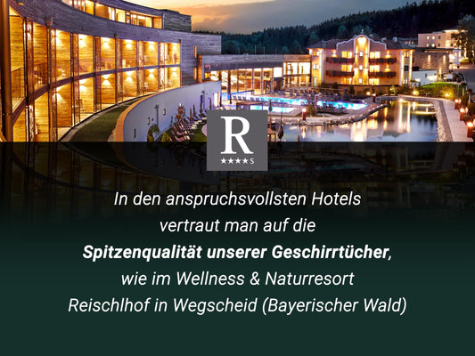 ZOLLNER 4-piece set of cotton kitchen towels in 50x70 cm - absorbent and durable - machine washable up to 60°C - brown checkered design - gastronomy quality - Oeko Tex® certified.