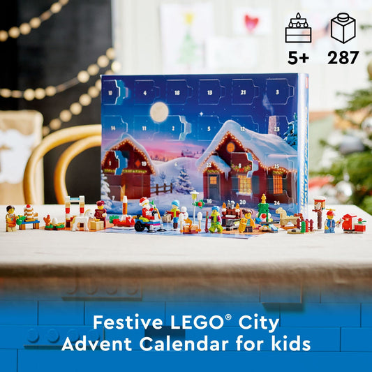 LEGO City 60352 - Advent Calendar 2022 (287 pieces)