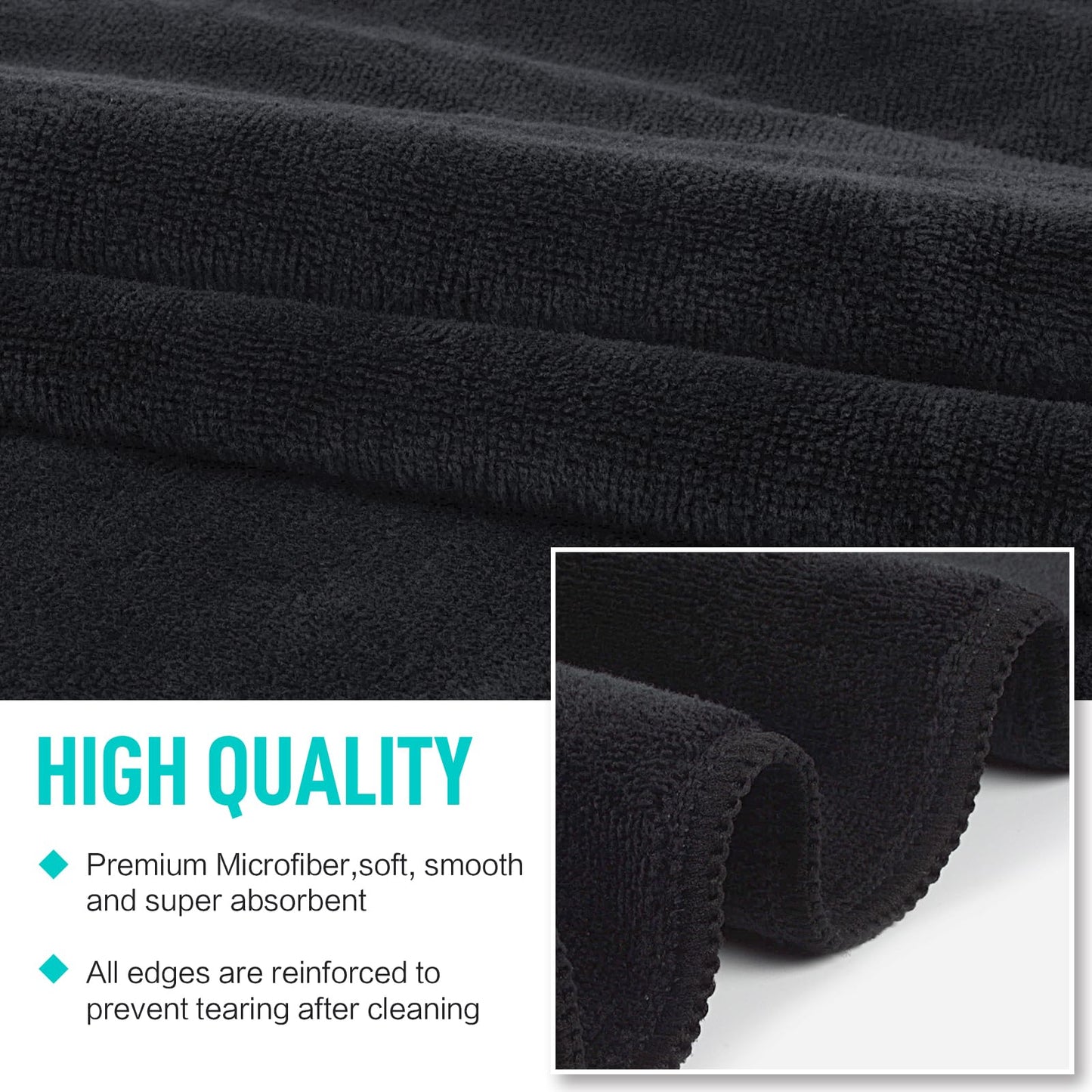 SINLAND Microfiber Camping Towels, super absorbent, compact, travel towel, ultra soft, quick drying, for sports, beach, swimming, backpacking, hiking, and yoga, 6 pack, 16 x 32 inches.