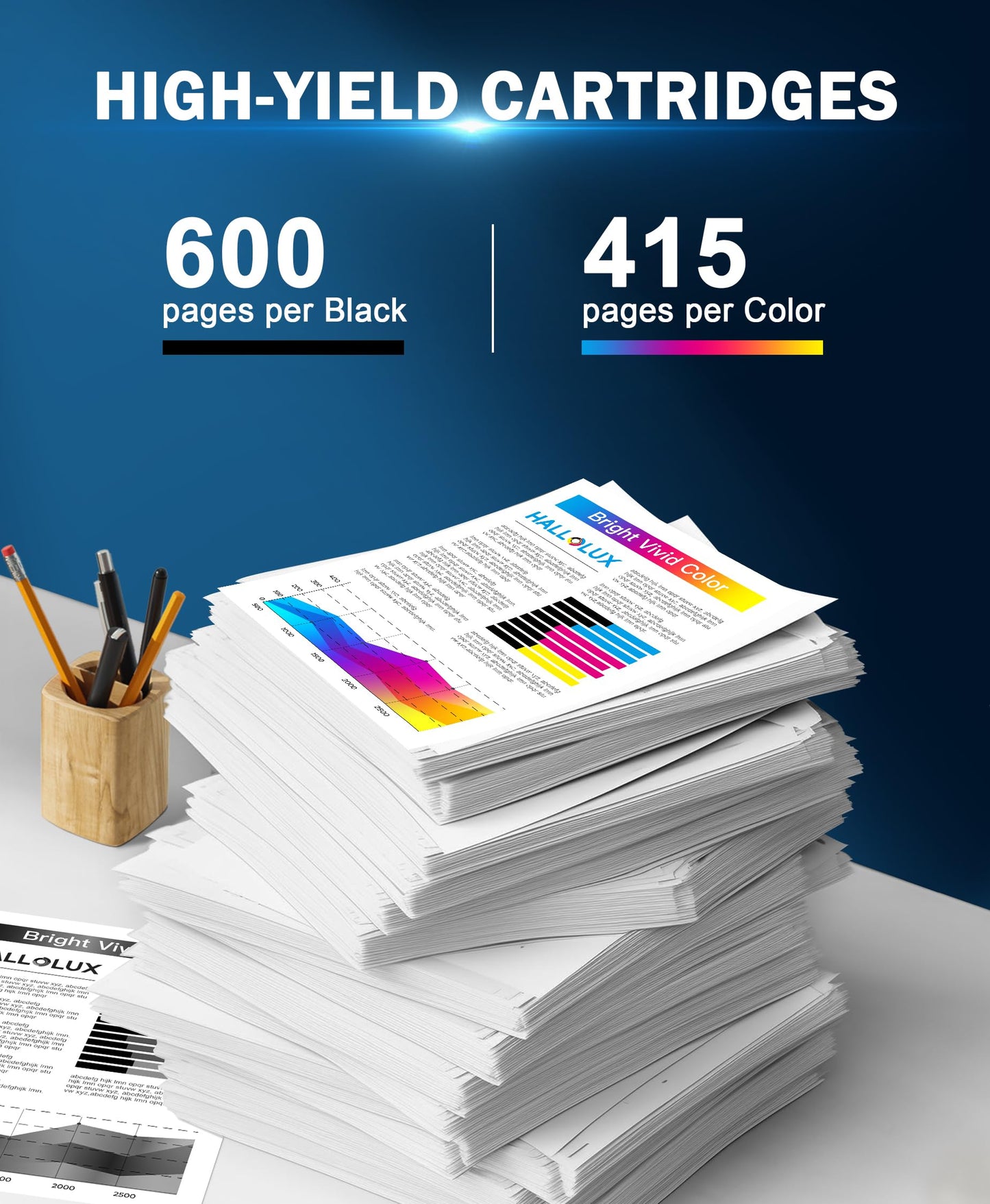 303 XL 303XL Multipack Remanufactured Printer Ink Cartridges Compatible with HP 303 Printer Ink Cartridges for HP Envy 7830 Printer Ink Cartridges for HP Envy Photo 6232 6230 6220 7130 7134 6234 (2-Pack)