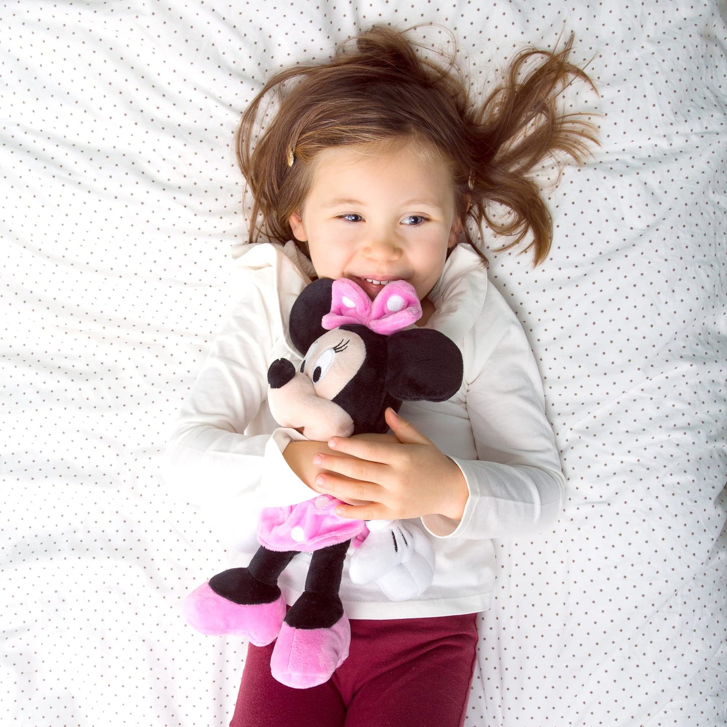 Simba 6315870227 - Disney Minnie Mouse, 25cm plush toy in a pink dress & 6315870225 - Disney Mickey Mouse, 25cm plush toy, cuddly toy, Mickey Mouse, from the first months of life