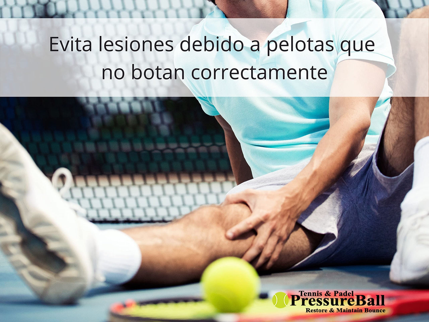 Pressureball - Preserves and revitalizes tennis balls - suitable for up to 8 balls.