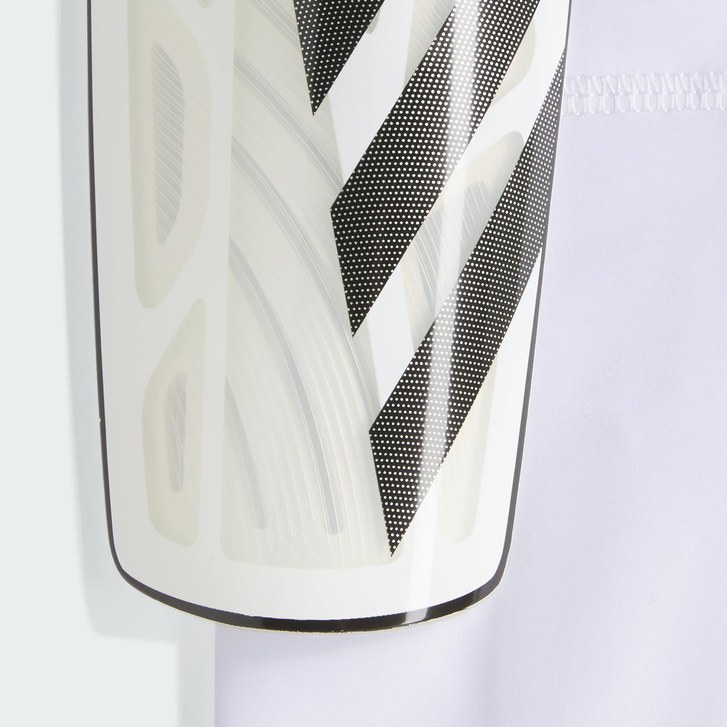 adidas Unisex TIRO SHINGUARD League White/Black/Silver Metallic, L