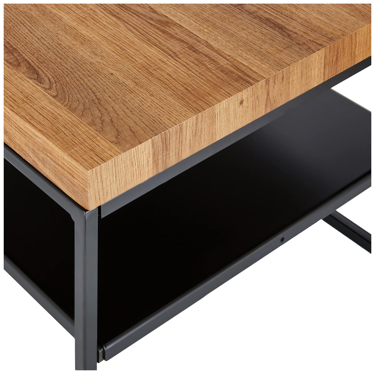 M2 Collection Vista 1 coffee table/side table MDF decor oak brown 50x50cm, height 40cm