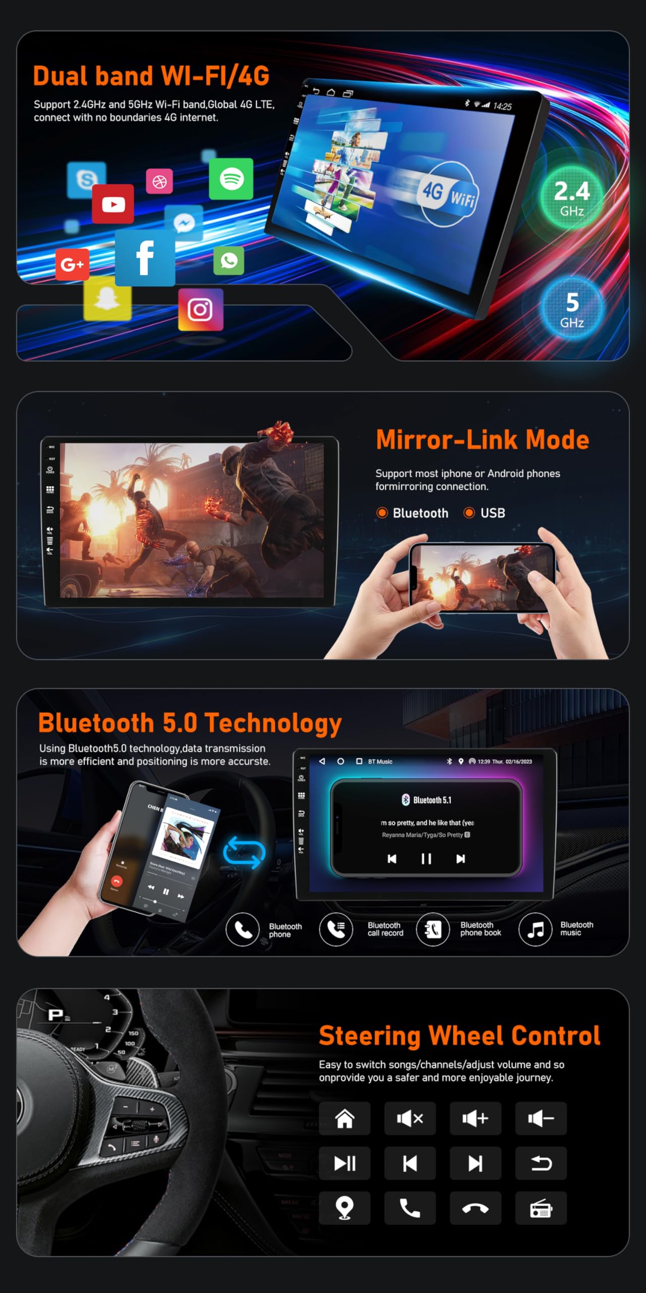 JOYX Android 10.0 car radio for Renault Duster/Dacia Sandero/Lada Xray 2/Renault Captur/Logan 2 | GPS 2 DIN | Free Canbus Camera | 8 inch | 2GB/32GB | Dab 4G WLAN Bluetooth MirrorLink