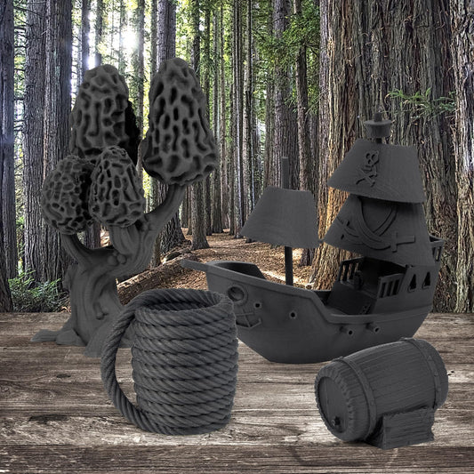 iSANMATE Wood PLA+ Filament 1.75mm, Ebony PLA+ Filament for 3D printers (20% wood powder + 80% PLA+), 1KG spool, Matte wood texture, Accuracy +/- 0.03mm.