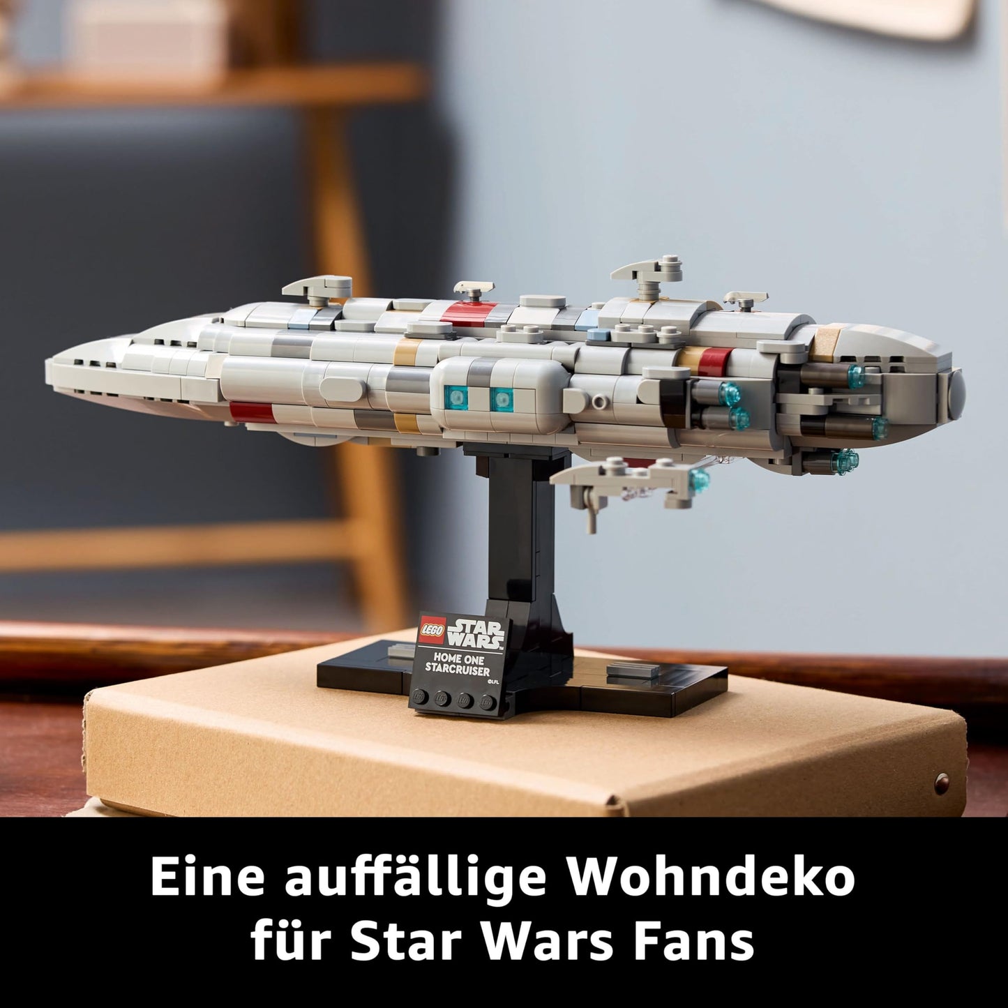 LEGO Star Wars 75405 Home One Starcruiser from Return of the Jedi - Starship model - Fantasy set and collector's item for building and displaying - Gift for adult & teen fans