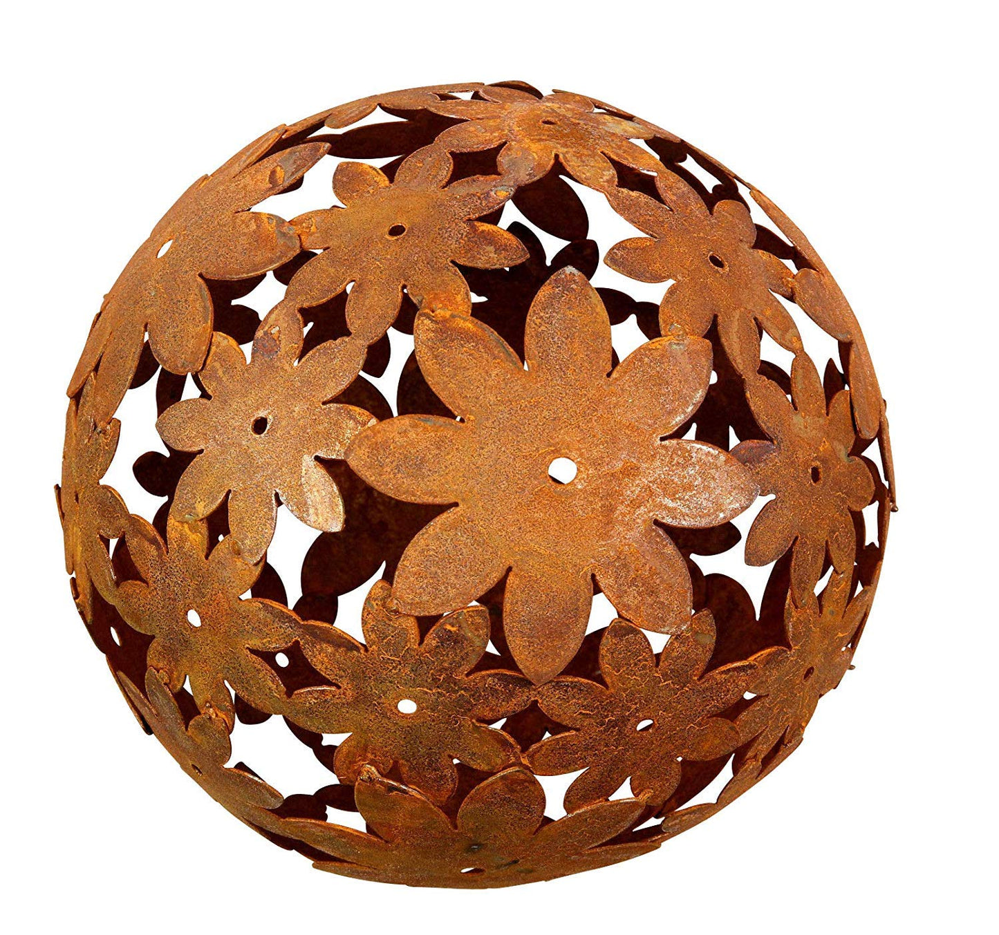 Bornhöft rust ball made of metal and iron for garden decoration (40cm)