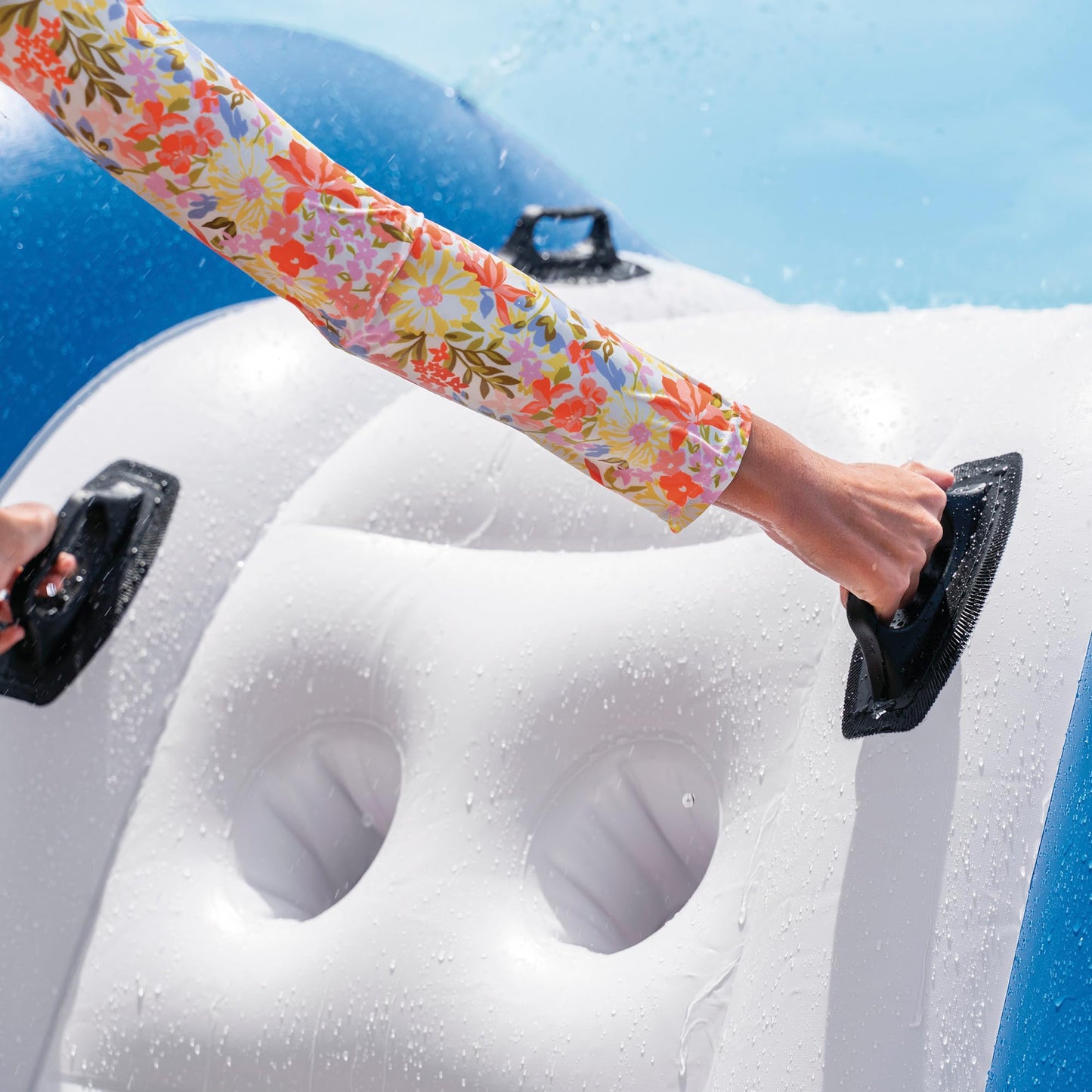 Intex 58849NP - Inflatable Slide Kool Splash, Vinyl, Multicolored, 333 x 206 x 117 cm.