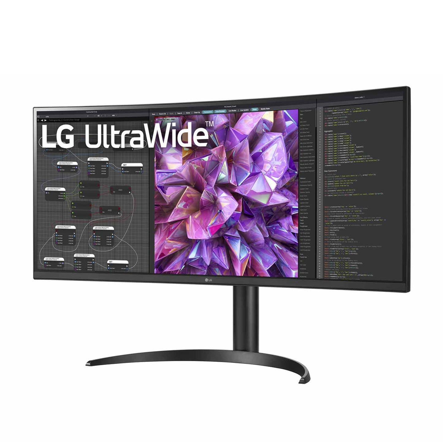 LG Electronics 34WQ75X-B.AEU IPS 21:9 UltraWide Monitor 34" (86.72 cm), TFT-LCD Active Matrix with White LED Backlight, Anti-Glare, Black