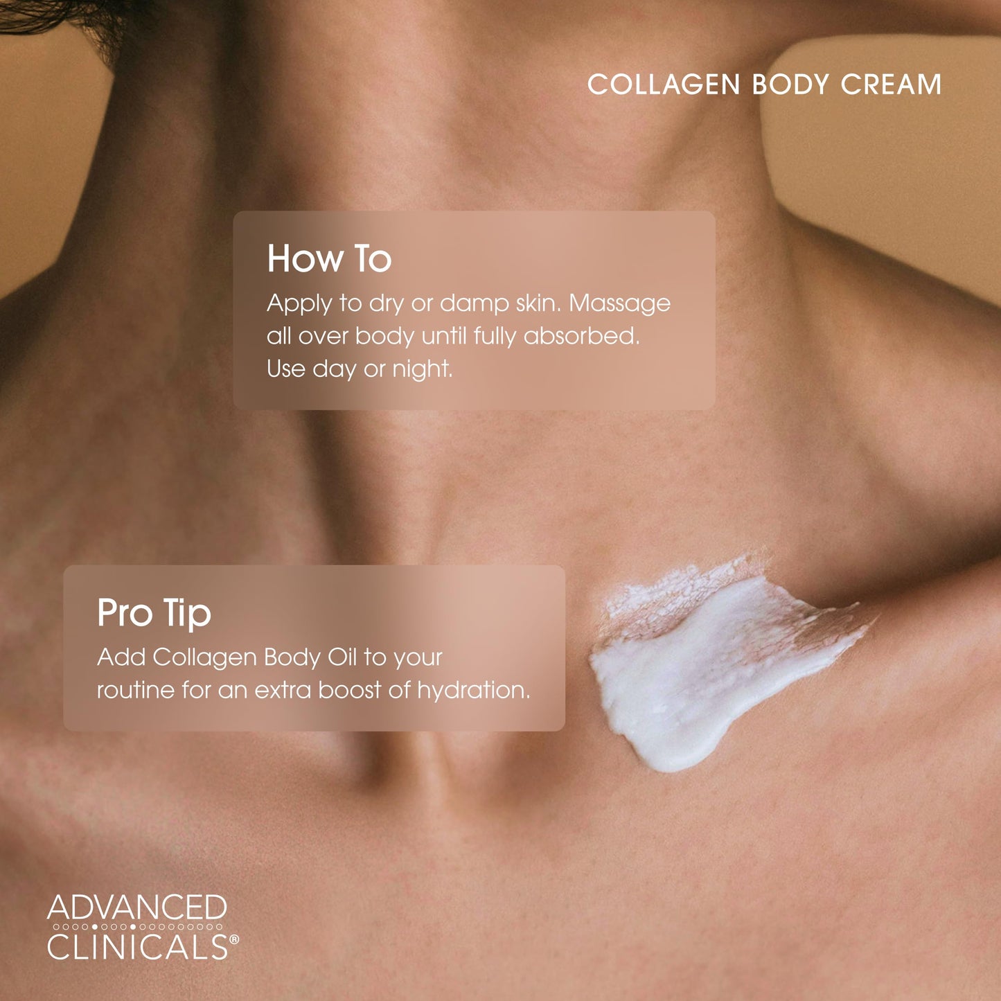 Advanced Clinicals Collagen Skin Rescue Lotion by Advanced Clinicals