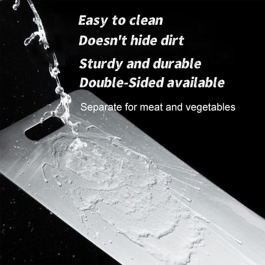 1 piece Cutting Board, Titanium cutting board, Stainless Steel Cutting Board, Cutting Board, Large, Medium, and Small, Chopping Board, Kitchen Board, Easy to clean (L- 46 * 30CM)