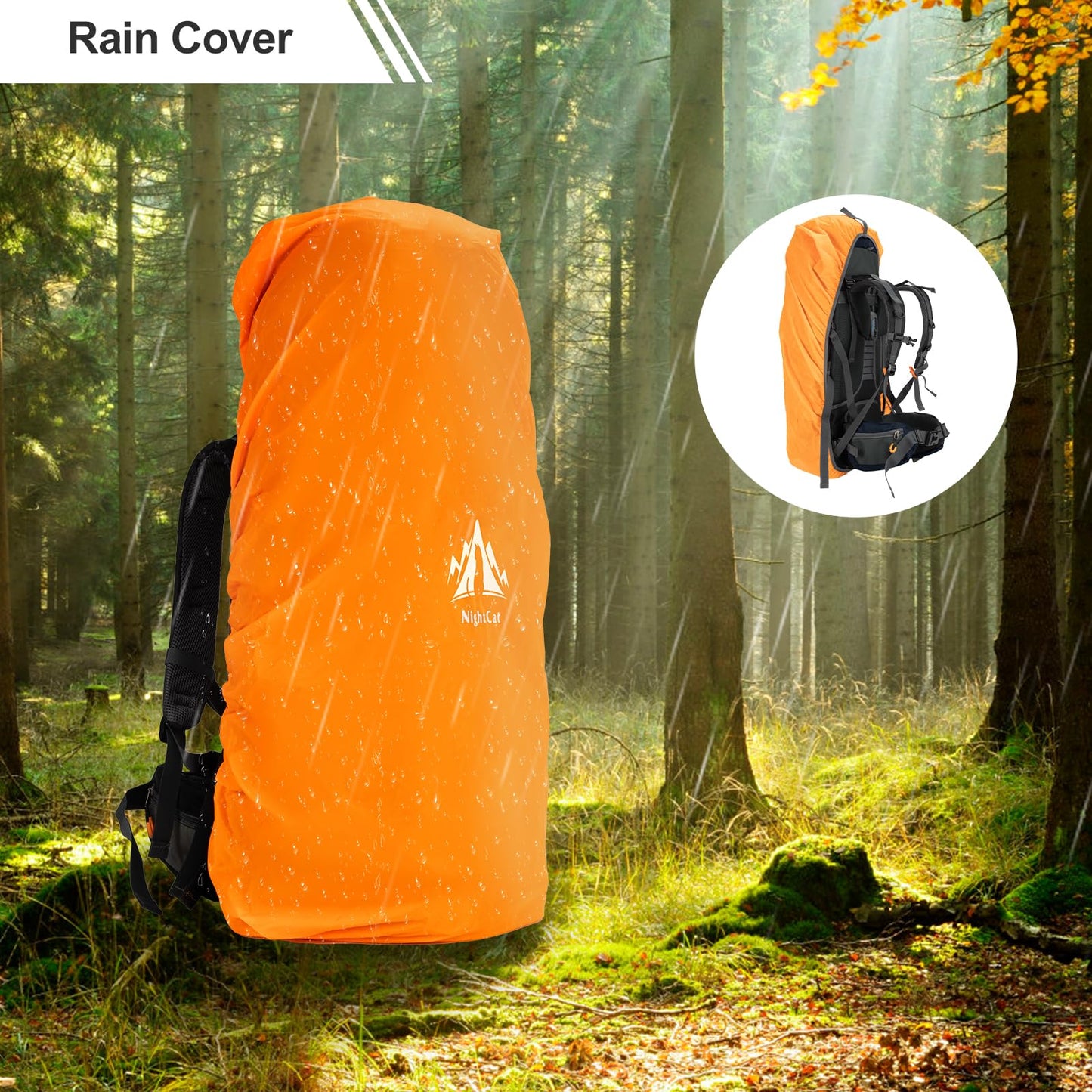 Night Cat Backpack 90L: Trekking Backpack Travel Backpack Men Women Breathable for Camping Trekking Mountaineering Climbing Bike Travel