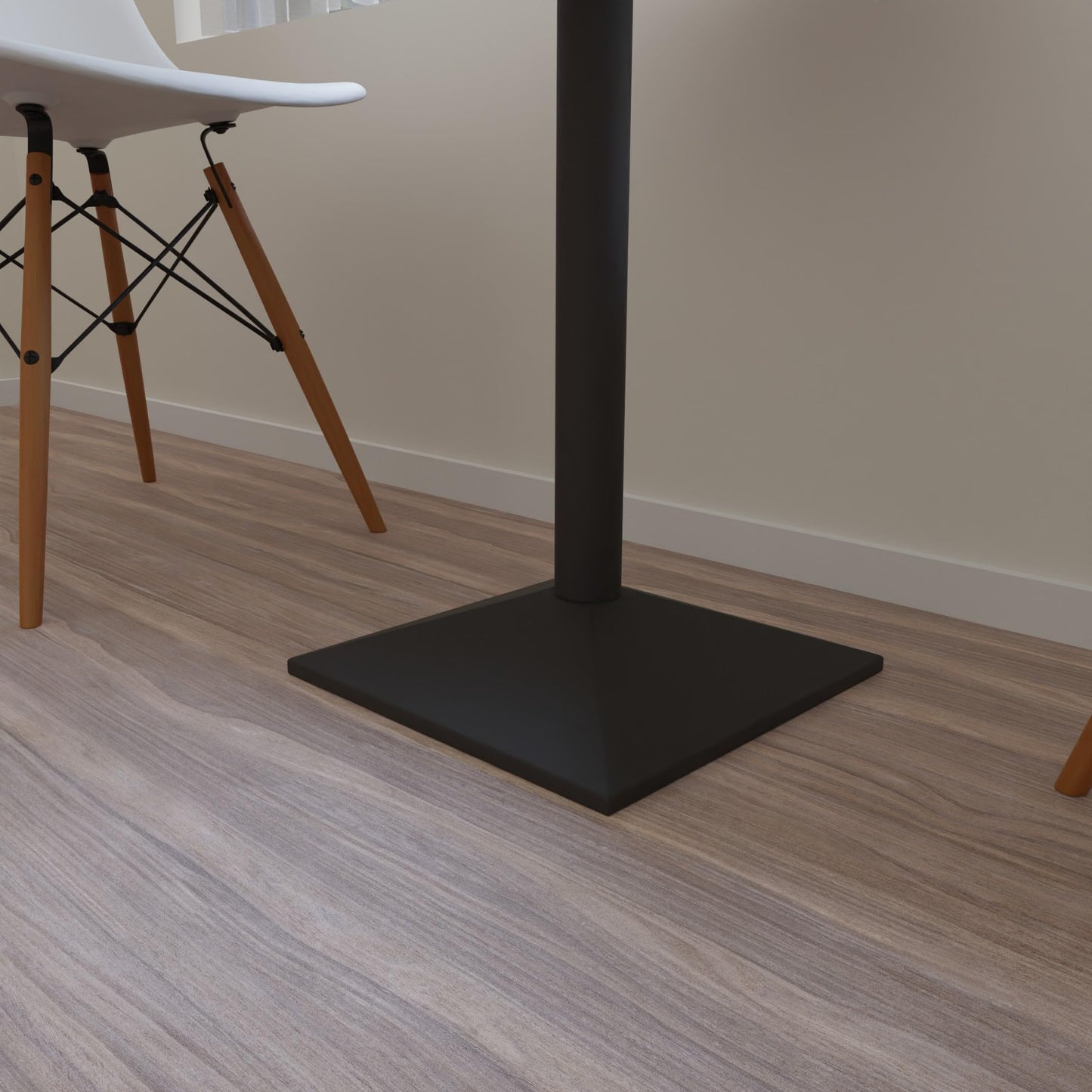 ONPIRA® table base black Height 72cm powder-coated including floor leveling screws