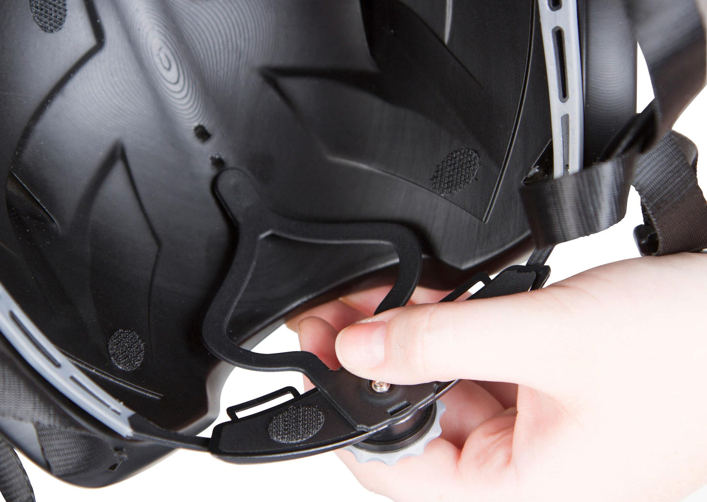 Kerbl Covallerio riding helmet eXite, disc system, fast-click closure, unisex L/XL, black