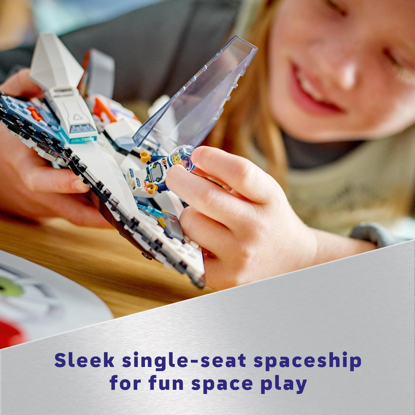 LEGO City Asteroid Recovery in Space, space toys with spaceship & City spaceship, space toys with Space Shuttle for kids to build