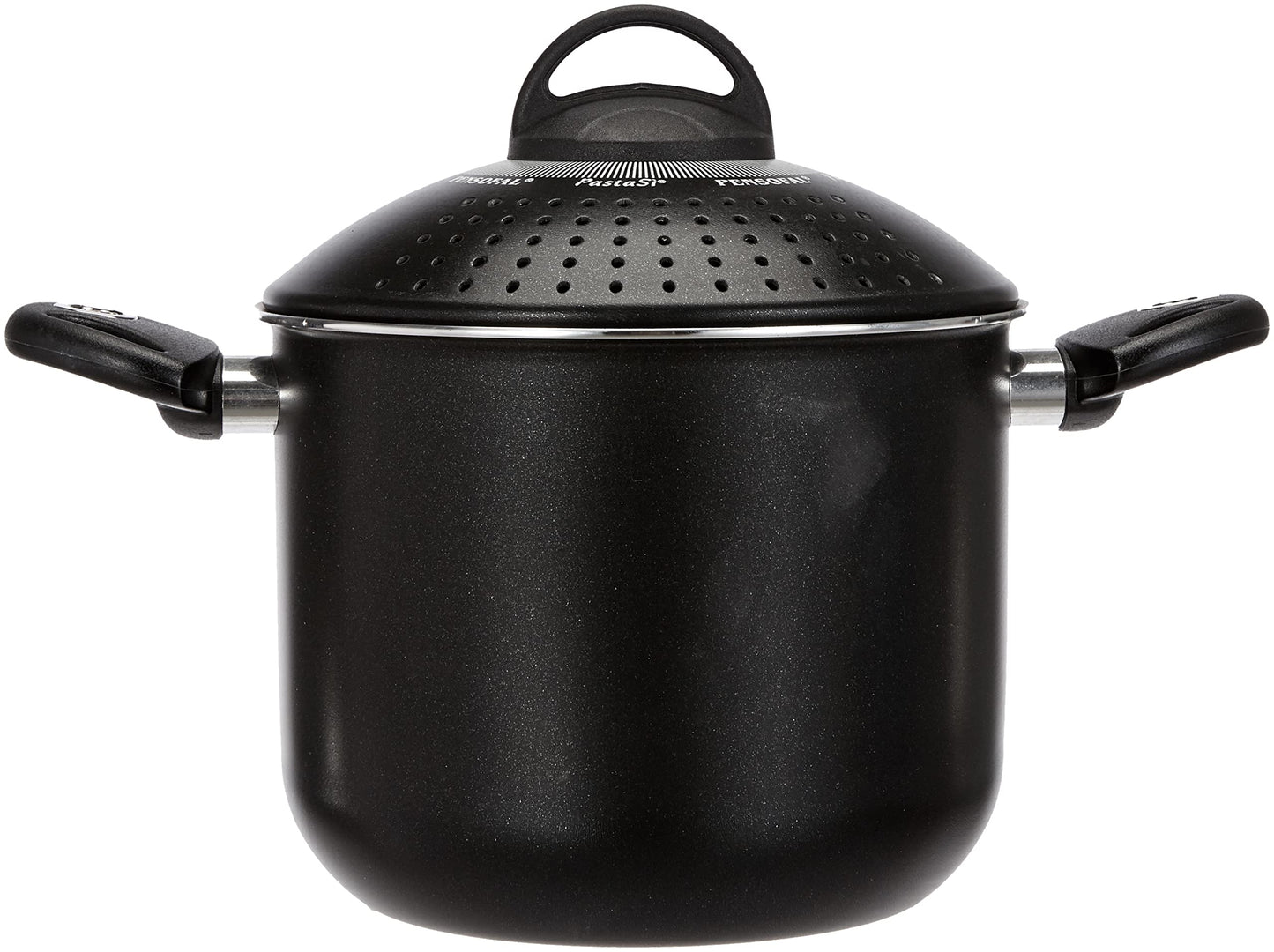 Pensofal, Biostone Series, Pastasì Pot 5 Liters - 20 cm Black