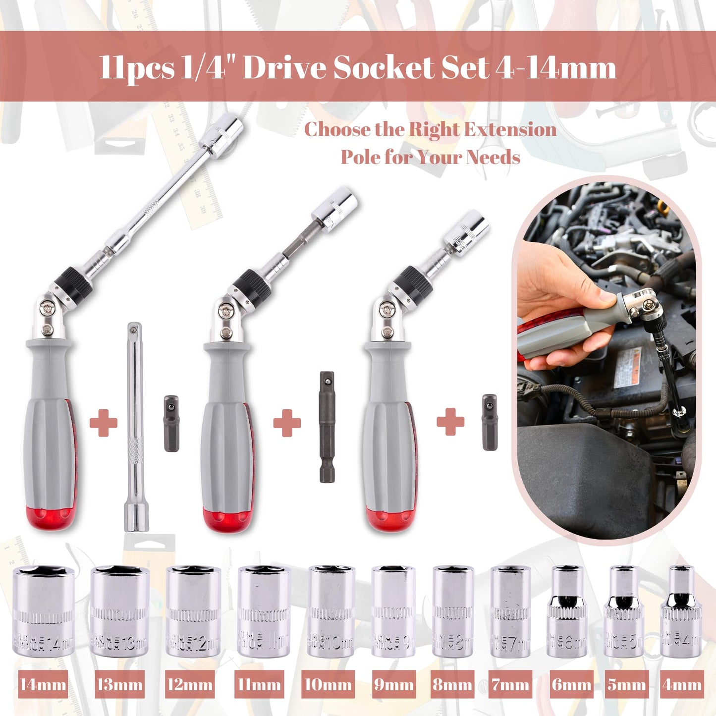 VTYEPOU Advent Calendar Tool Christmas Calendar for Men - Screwdriver Set Advent Calendar for Adults - 2024 Christmas Gifts Surprise