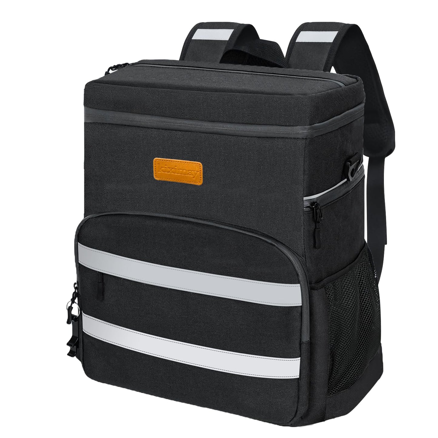 kiximay 30L Large Foldable Cooler Bag - Cooler Bag for Food & Drinks, Picnic Cooler Bag, Insulated Thermal Bag, Car Cooler Bag for Beach/Picnic/Camping/BBQ