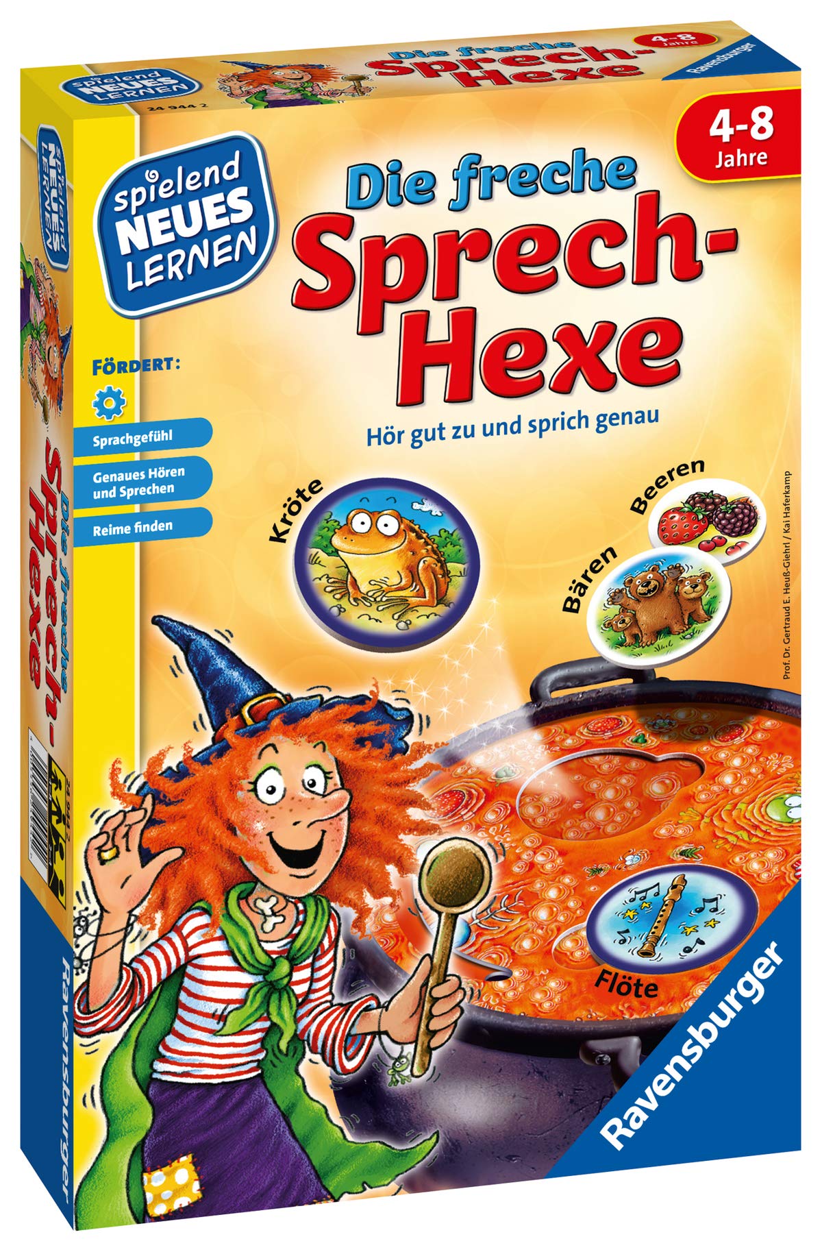 Ravensburger 24955 - Word for Word - Playing and Learning for Children & 24944 - The Cheeky Talking Witch - Playing and Learning for Children.
