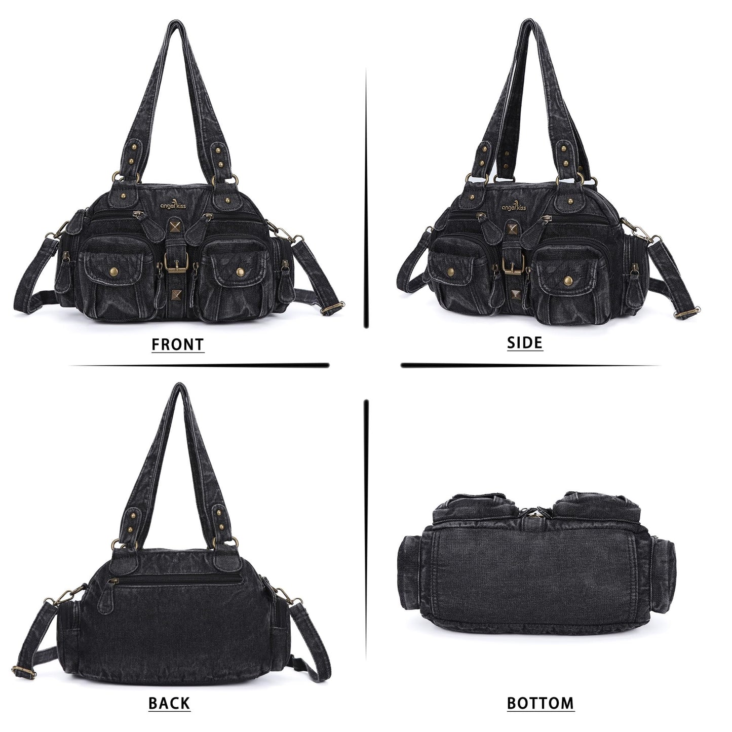 Angel Kiss Women's Handbag Large Shopper Bag Fashion Shoulder Tote Bag