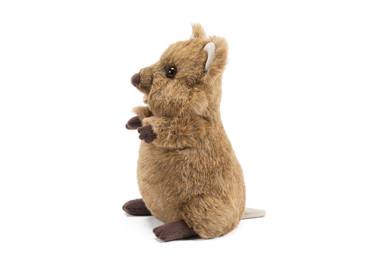 Trudi Quokka Arturo Quokka Plush Mascot, Christmas and Birthday Gift. | 18x30x18cm Size M | Exotic Tropical Animals | Model 27145