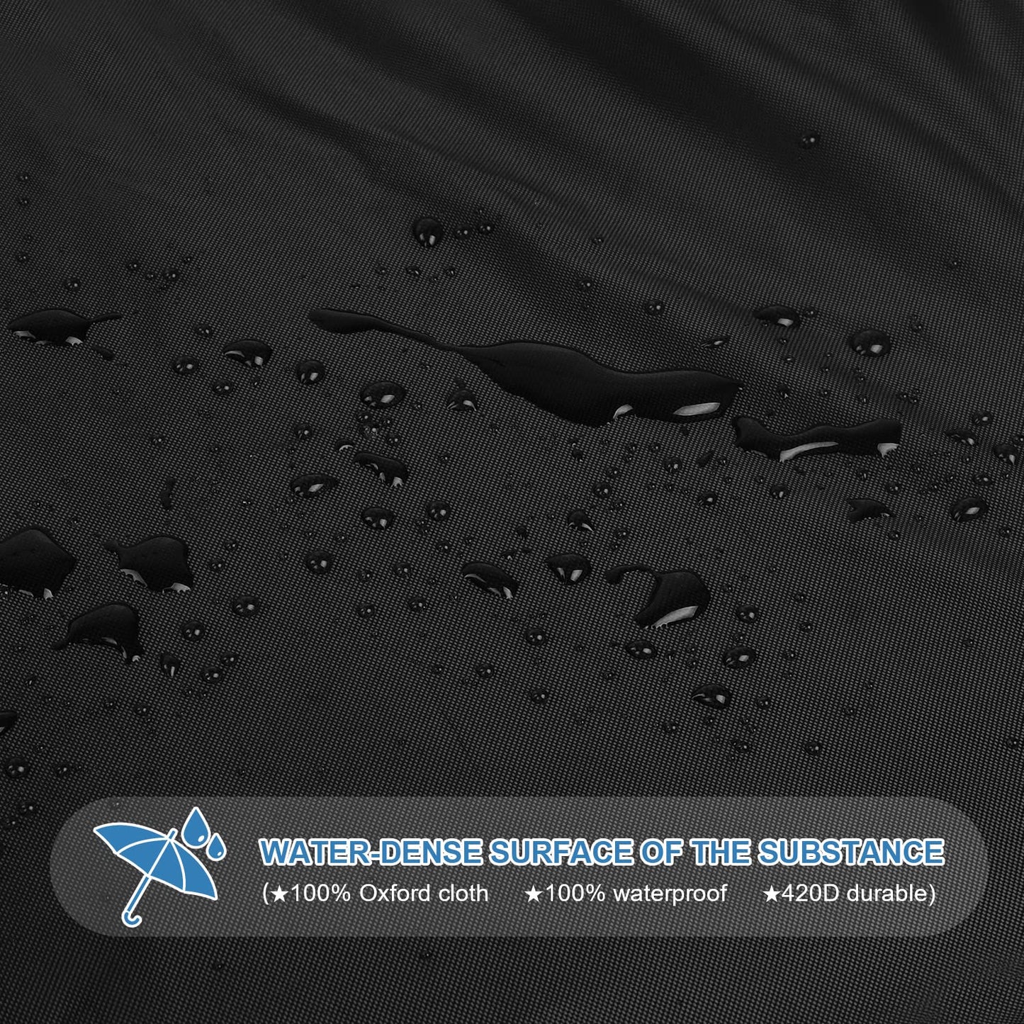 VANSHEIM Garden Shower Cover for Solar Shower Winterproof Waterproof Cover for Solar Shower Windproof UV-Resistant 420D Oxford 230x67cm