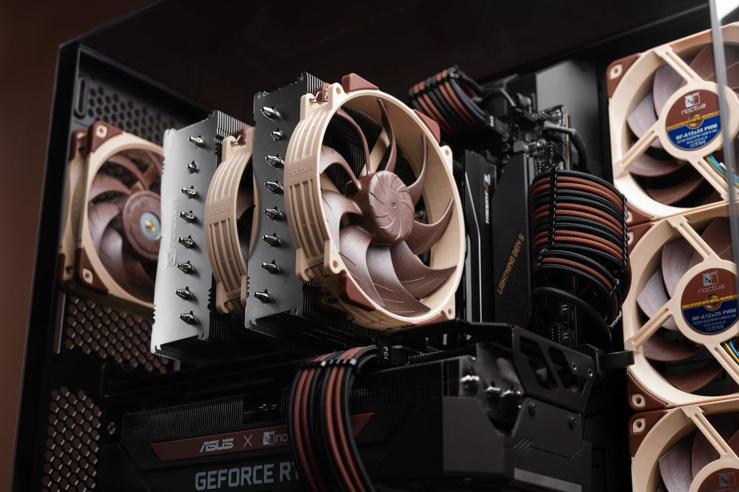 Noctua NH-D15 G2 Dual Tower CPU Cooler, standard all-round version recommended for AMD AM5 and Intel LGA1851 / LGA1700 (Brown)