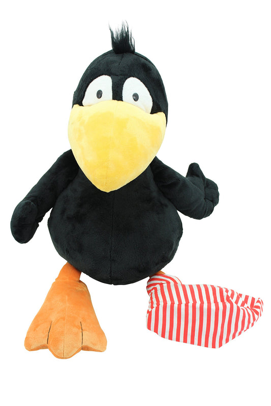 The Little Raven Socke Sweety-Toys 6175 plush figure 70 cm cuddly toy plush toy