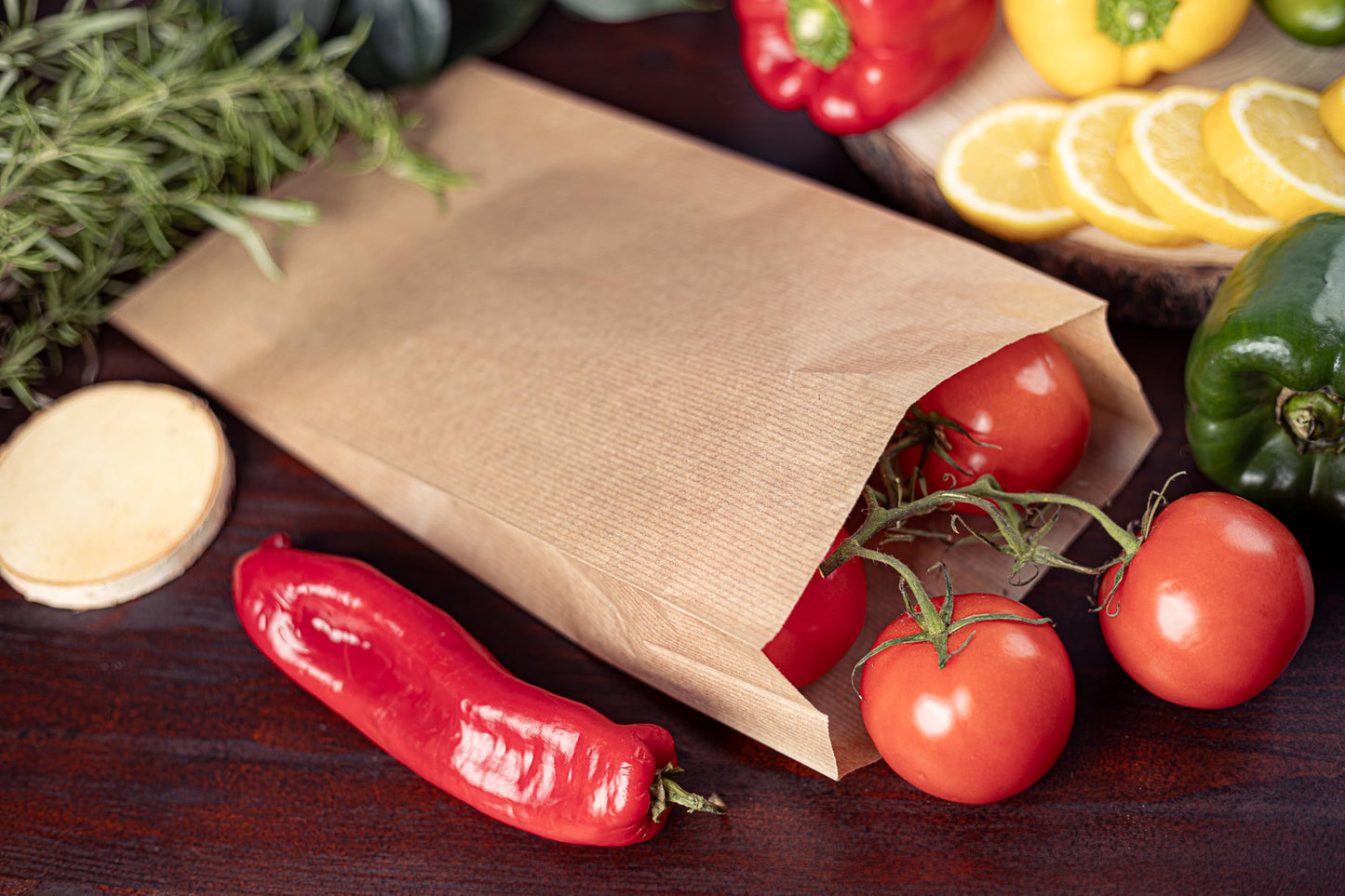 Pakico | 1000 Brown Paper Bags 15 x 29 cm | Paper Bags for Sweets | Packaging | Lunch | Sandwich | Birthday Party | Gift Bags | Eco-friendly | Sustainable