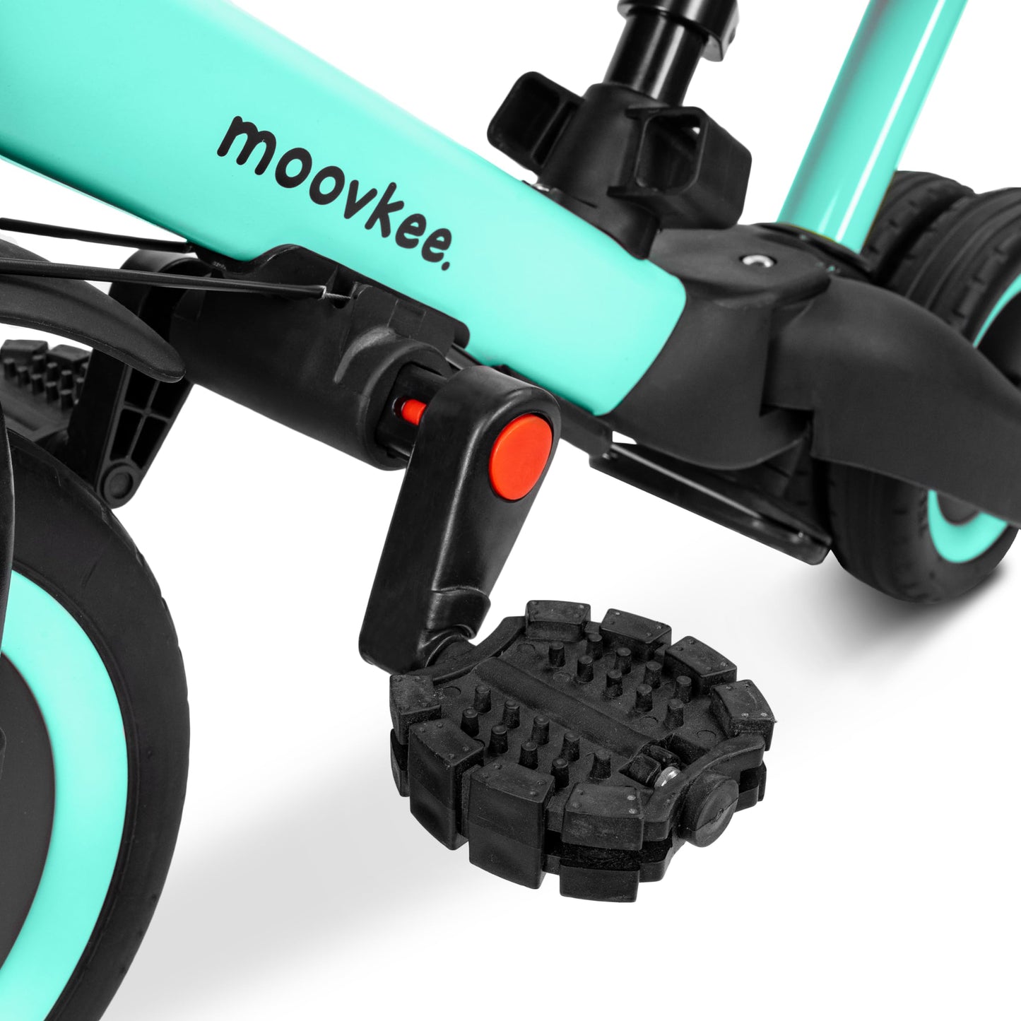 Tricycle from 1 year with push handle 6in1 - Blue balance bike - Tricycle with push handle - Baby bike from 1 year - Kids bike - Balance bikes - Safety balance bike for your child thanks to 3-point harness
