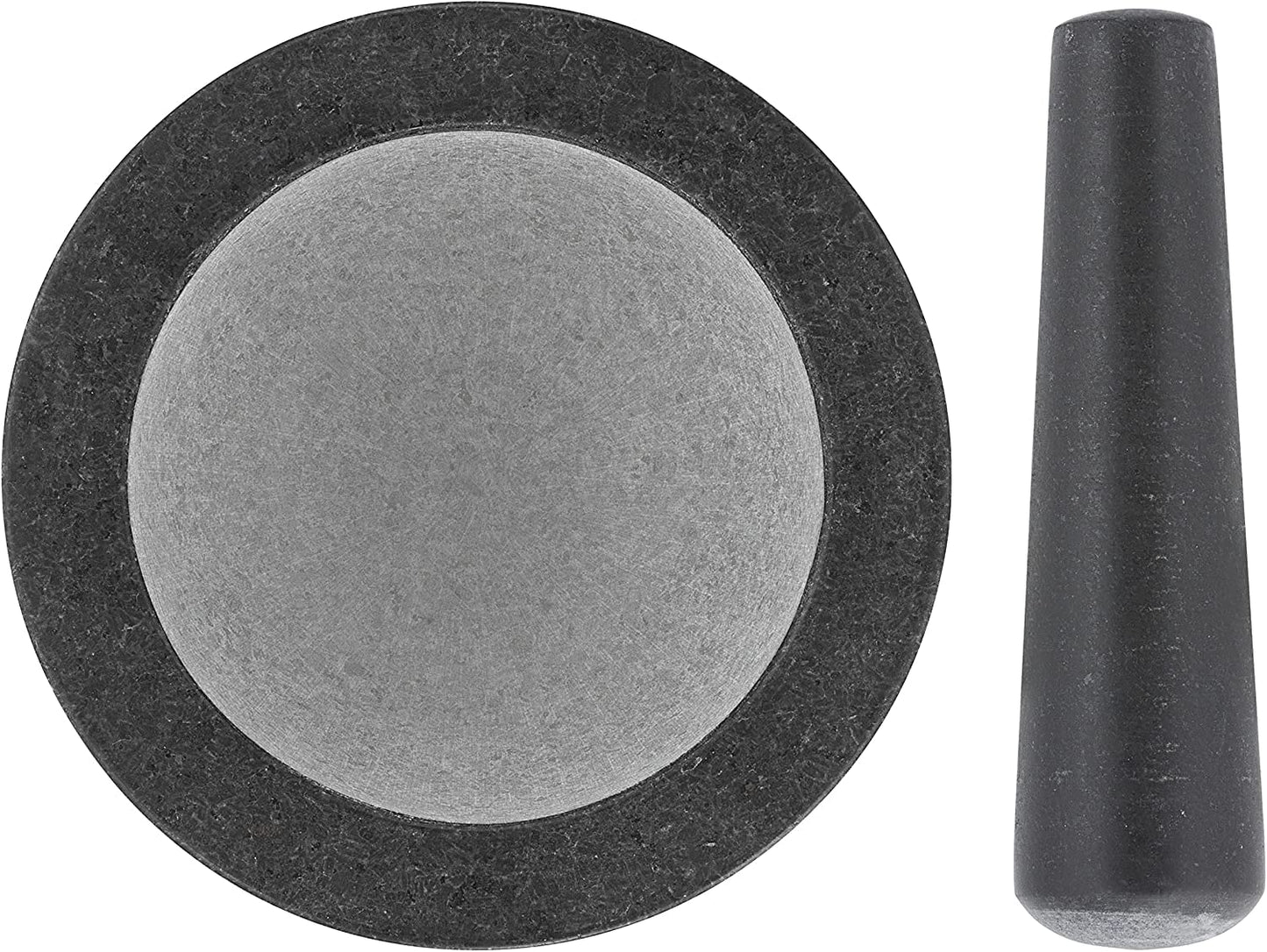 Jamie Oliver by Tefal Granite Pestle and Mortar, 14.5 cm diameter, perfect for crushing herbs and spices, easy to clean, K1823155.
