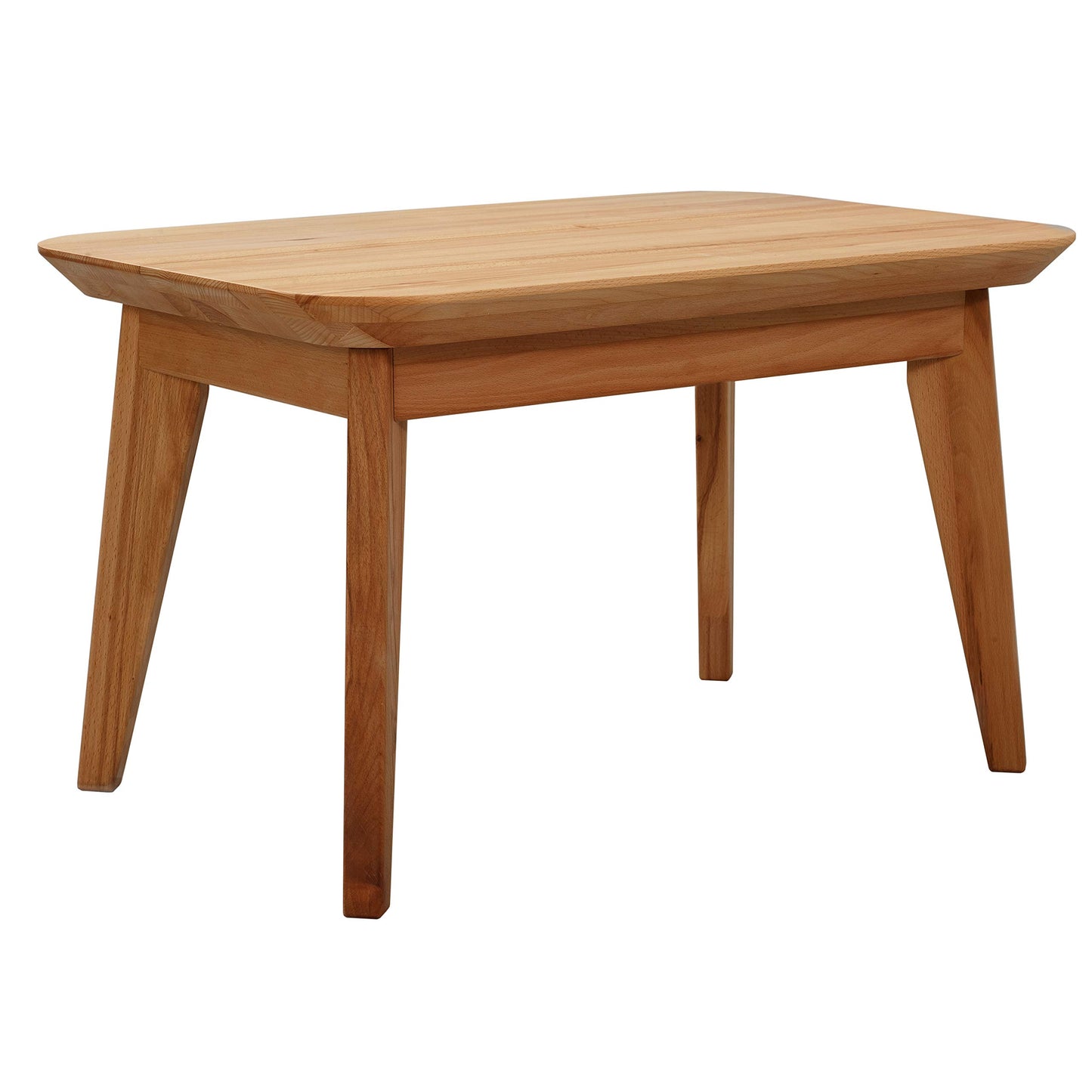Krok Wood Coffee Table Paris made of solid wood (beech, 75 x 50 x 45 cm)