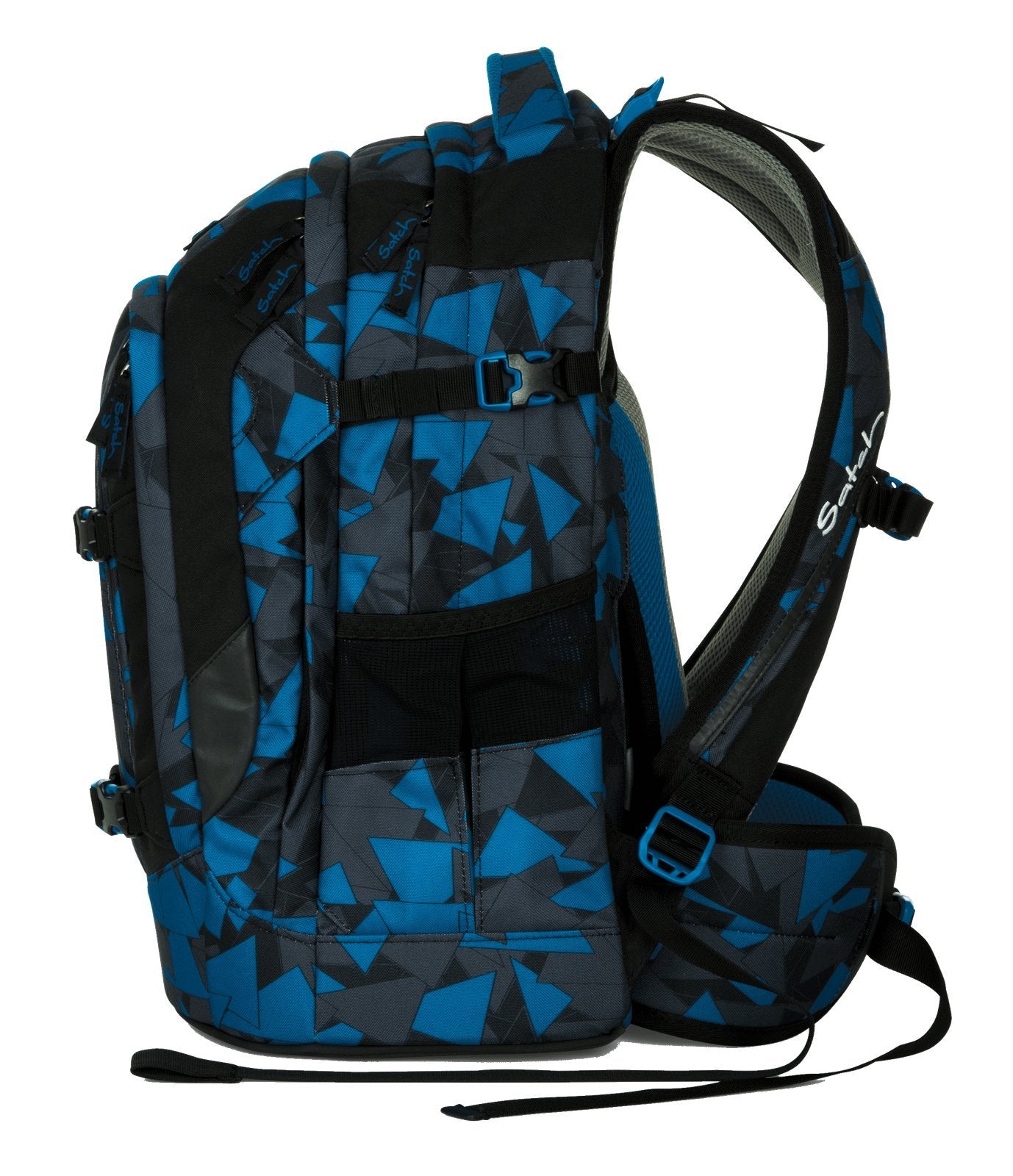Satch Pack Blue Triangle school backpack set 3-piece.
