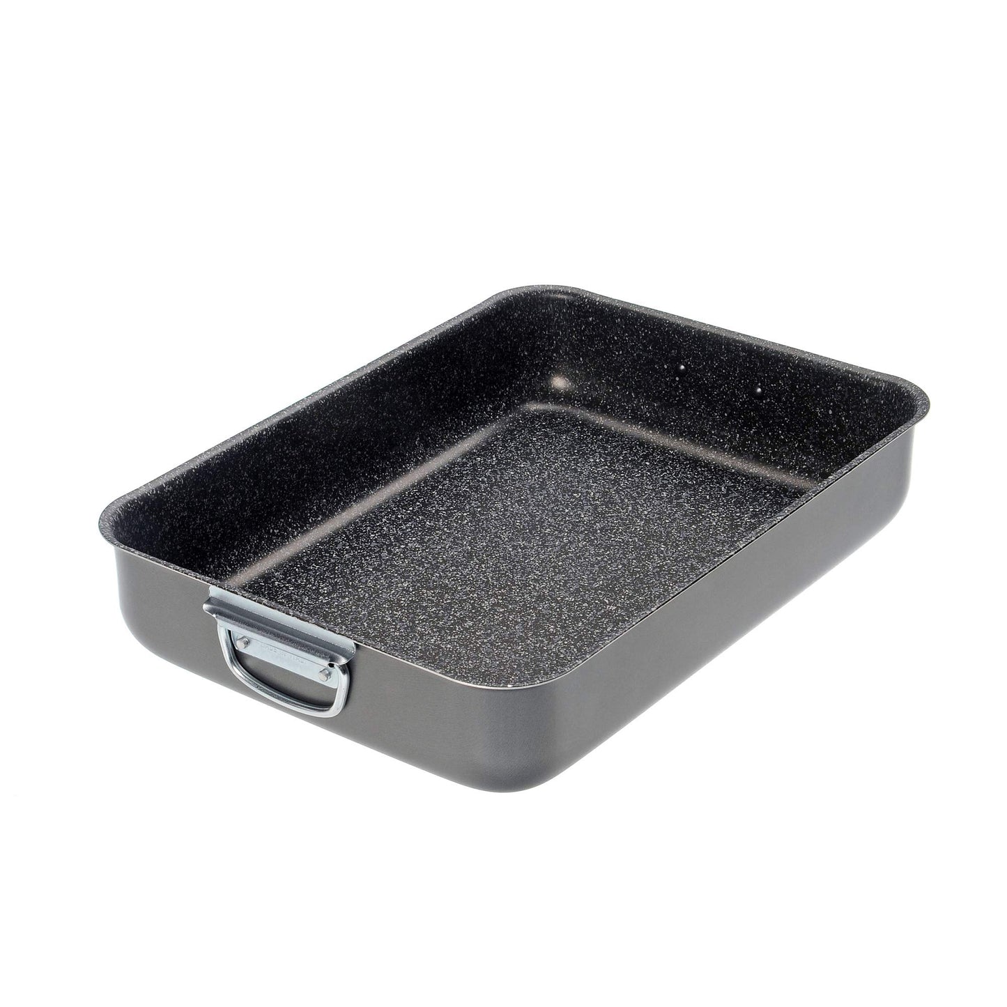 ALLUFLON Traditional Italian Lasagna Pan, Aluminum, Black, 40 x 28 cm