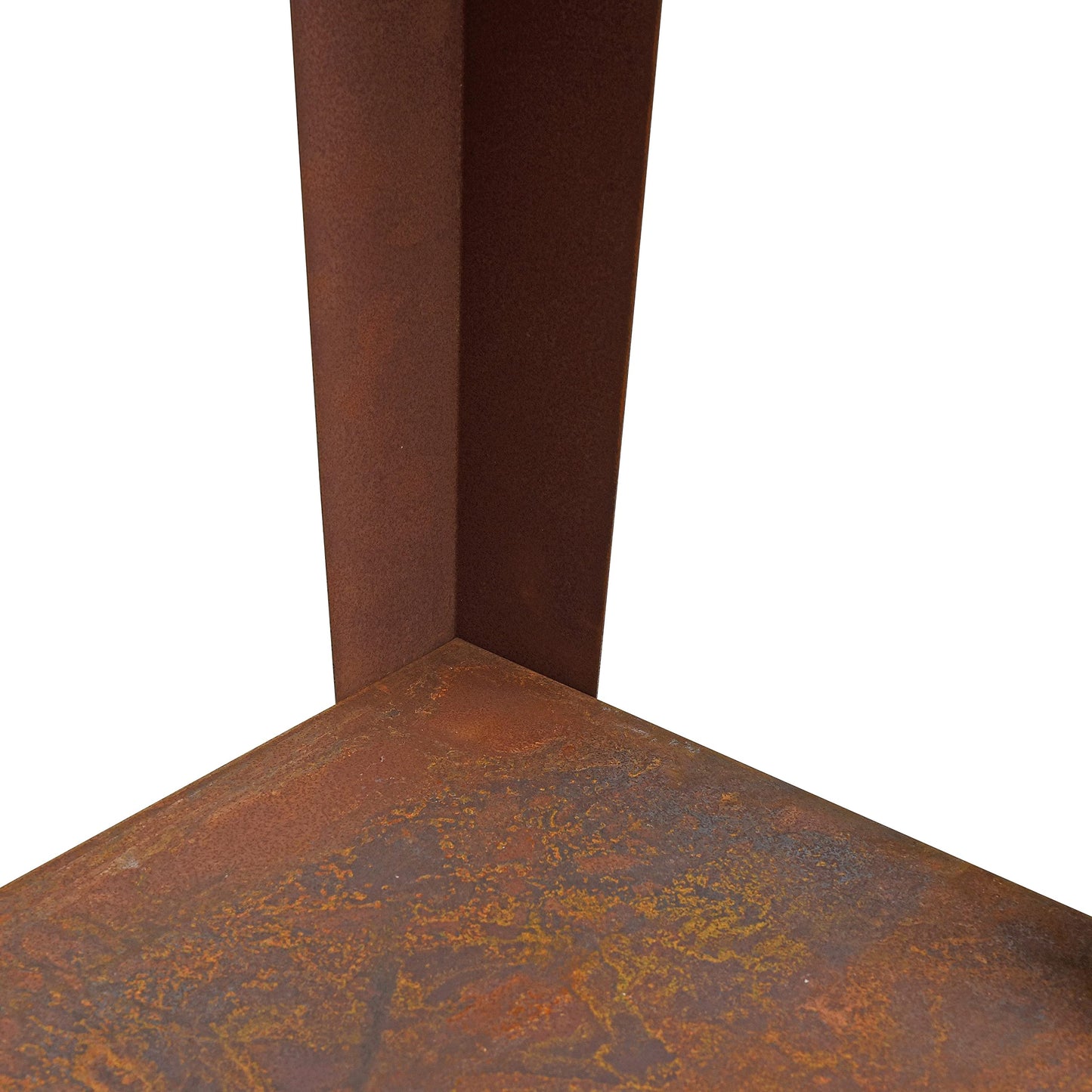 ESTEXO raised bed planter with shelf flower box rusted metal vegetable bed flower bed