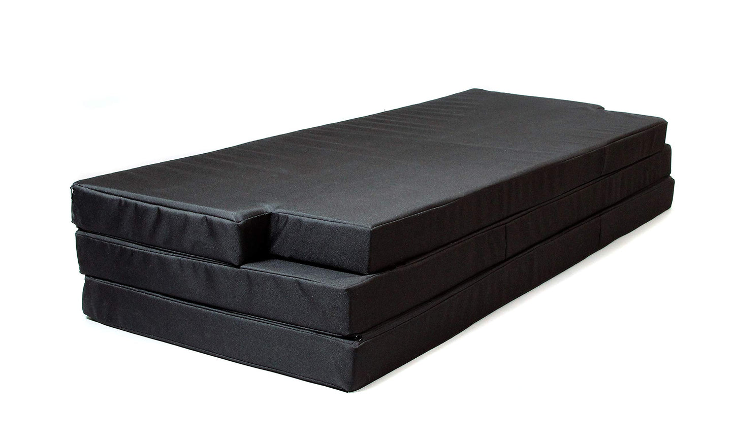 Premium sleeping pad for VW T5/T6 California Beach | Foldable mattress 190x150x6 cm, black | Foldable mattress for bus, camping & multiflexboard