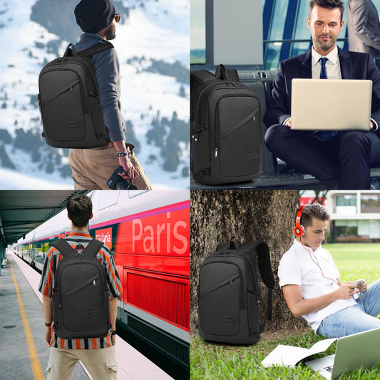 KONO laptop backpack anti-theft travel business work computer