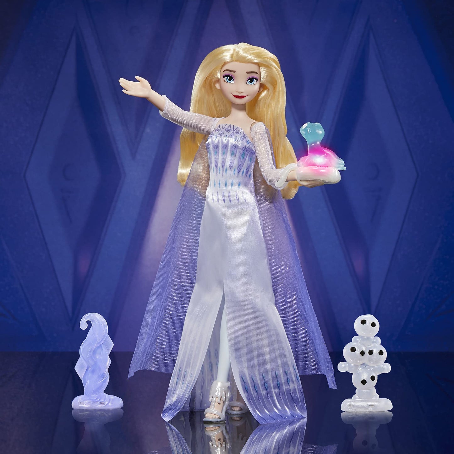 Disney's Frozen 2 talking ELSA and Friends, ELSA doll with sounds and phrases, toy for children aged 3 and up