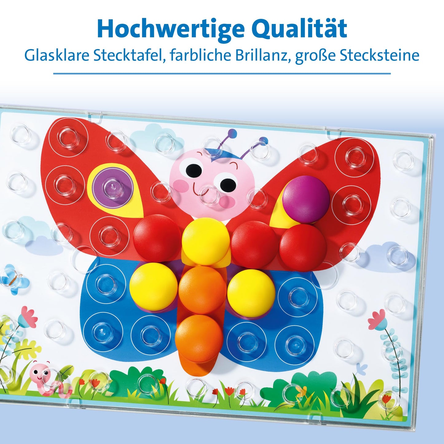 Ravensburger Children's Games 20832 - Colorino - Children's Game for Learning Colors, Mosaic Stacking Game, Toy for Ages 2 and up