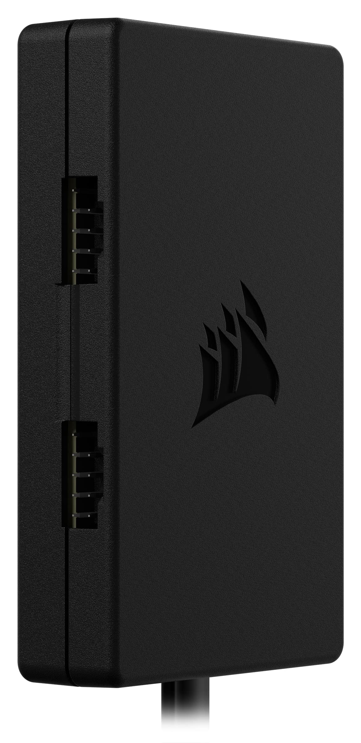 Corsair Internal 4-Port Hub - 4X USB 2.0 ports 9-pin - Easy attachment via magnet - Compatible with most Intel and AMD motherboards - Black