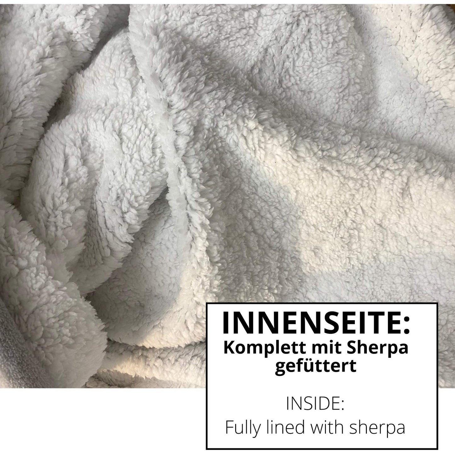 HOMELEVEL Sherpa Blanket with Sleeves - 200x150cm Snuggle Blanket with Sleeves - Blanket Hoodie Sleeve Blanket - Blanket with sleeves to wear - Blanket Sweater Portable Blanket - Dark Grey