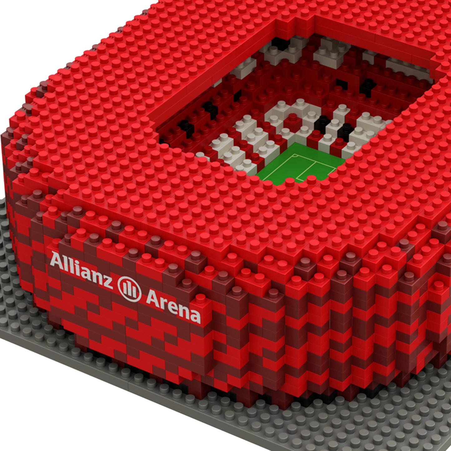 Official licensed product FC Bayern Munich Allianz Arena 3D mini football stadium building set by FOCO.