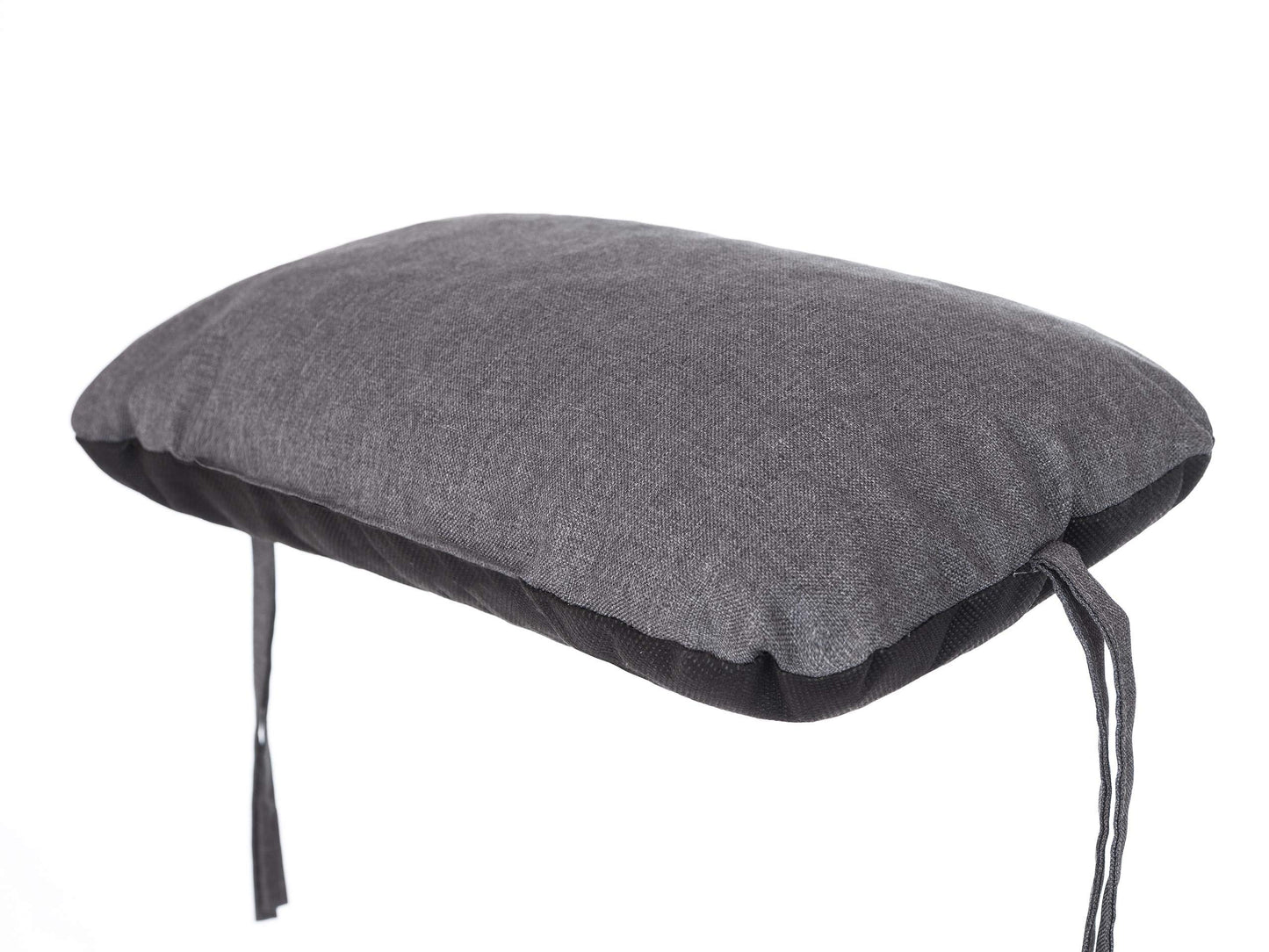 PillowPrim pillow for hanging chair outdoor - pallet cushion - for lounge fans & terrace lovers - comfort while swinging - washable, graphite, rattan-compatible