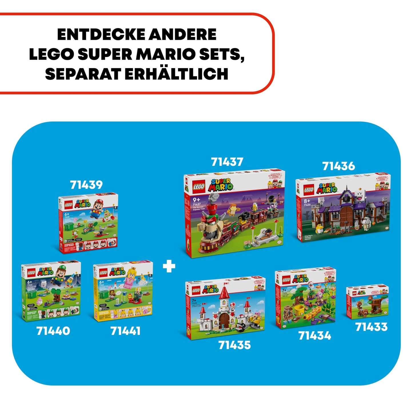 LEGO Super Mario adventure with interactive Luigi, Nintendo gift for boys, girls, and gamers aged 6+, adventure playset for kids with pink Baby Yoshi 71440.